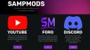 Discovery splash banner for Samp Mods Discord server