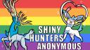 Discovery splash banner for Shiny Hunters Anonymous Discord server