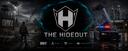 Discovery splash banner for THE HIDEOUT Discord server