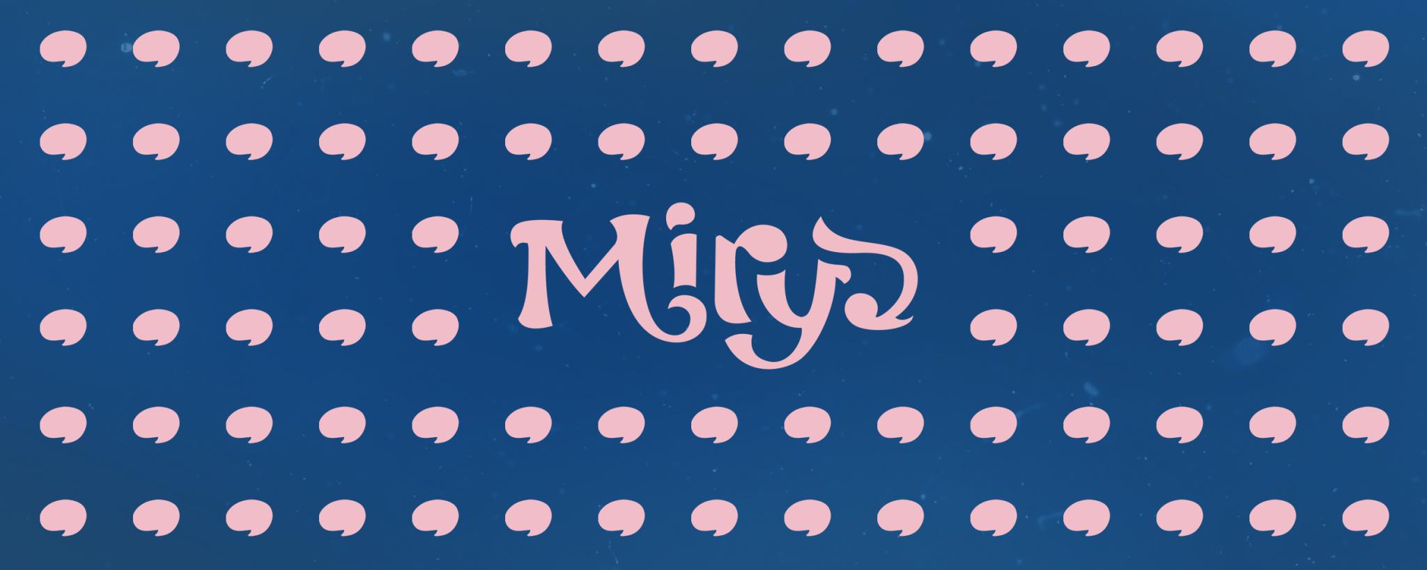 Discovery splash banner for Mirys Discord server