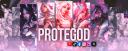 Discovery splash banner for Protegod Discord server