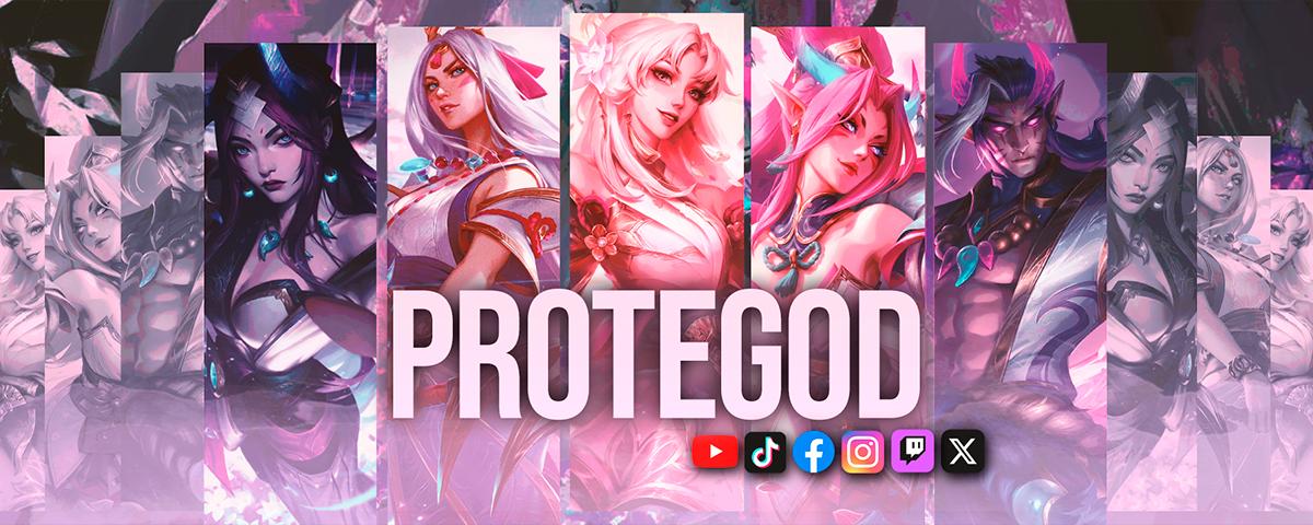 Discovery splash banner for Protegod Discord server
