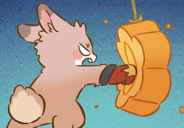 Discovery splash banner for Tuyes Cooking Class ૮ ˶ᵔ ᵕ ᵔ˶ ა *✧ ☄*. | Furry • Art • VRChat • Commissions • Femboy • Boykisser Discord server