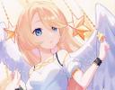 Discovery splash banner for angel ༉‧₊˚ social ₊ active ₊ art ₊ vc ₊ gaming Discord server
