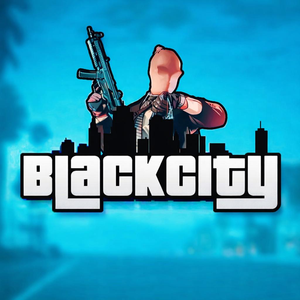 Discovery splash banner for Black City Roleplay Discord server