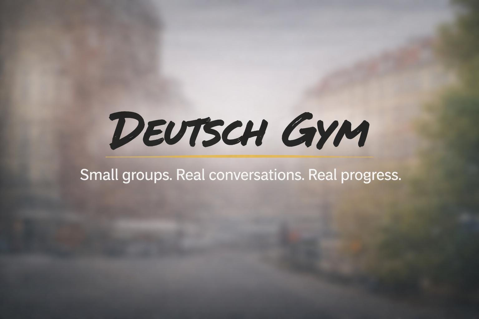 Discovery splash banner for Deutsch Gym Discord server
