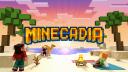 Discovery splash banner for Minecadia Discord server