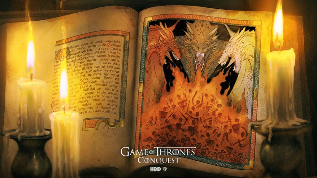 Discovery splash banner for Game of Thrones: Conquest Discord server