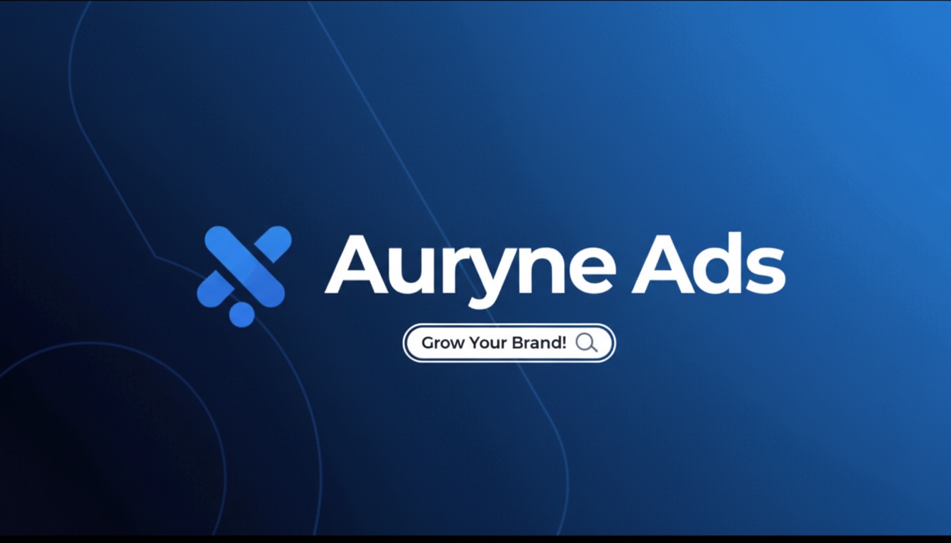 Discovery splash banner for Auryne Ads - Your advertising center Discord server