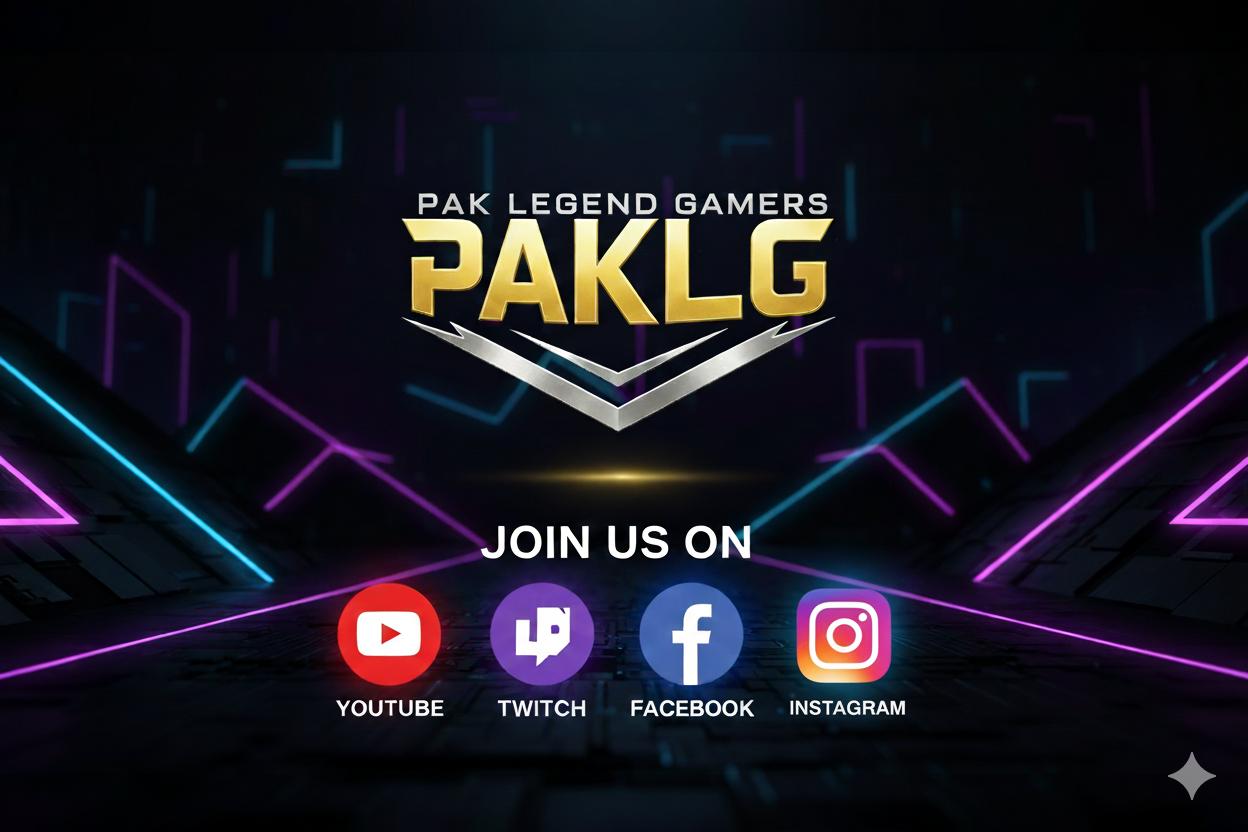 Discovery splash banner for Pakistan Legend Gamers Discord server