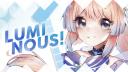 Discovery splash banner for Luminous Nova Support! Discord server