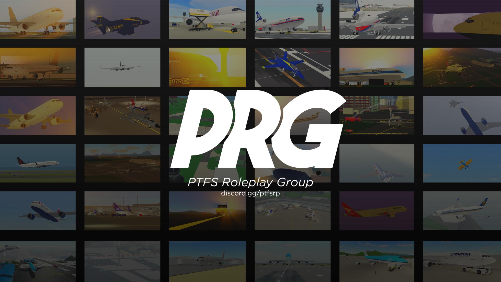 Discovery splash banner for PTFS Roleplay Group Discord server