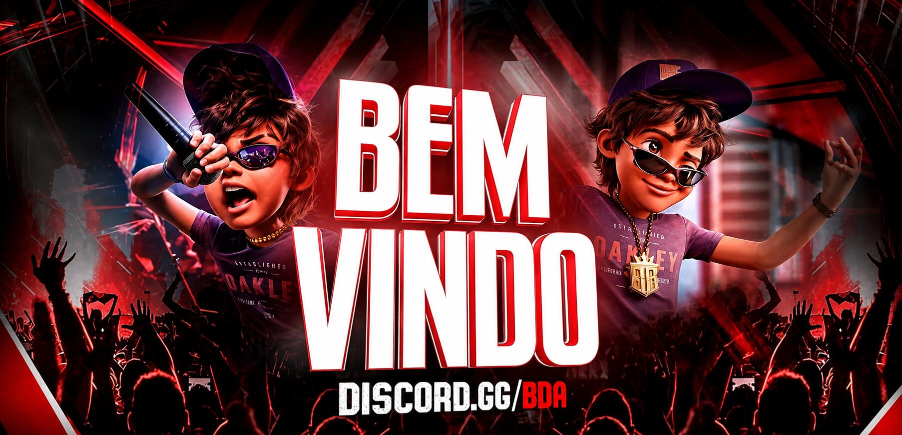 Discovery splash banner for BDA | Comunidade・Brasil・Conversar・BR・Copa・Eventos・Namoro・Social・RP・Eafc26・VC・FiveM・Gifs・GTA Discord server