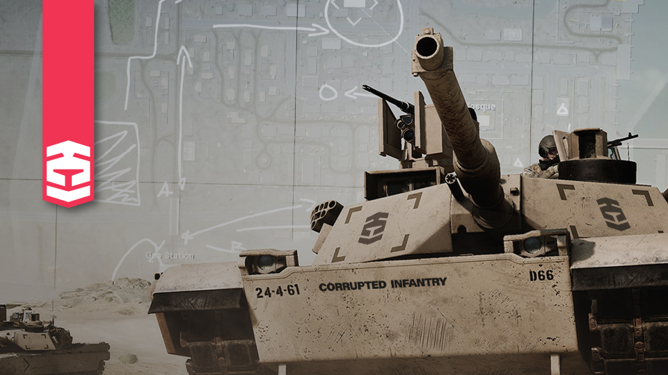 Discovery splash banner for Corrupted Infantry Discord server