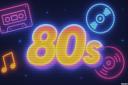 Discovery splash banner for 80s Music Discord server