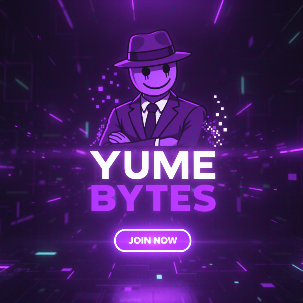 Discovery splash banner for Yume Bytes | OG ProTEXTERZY Discord server