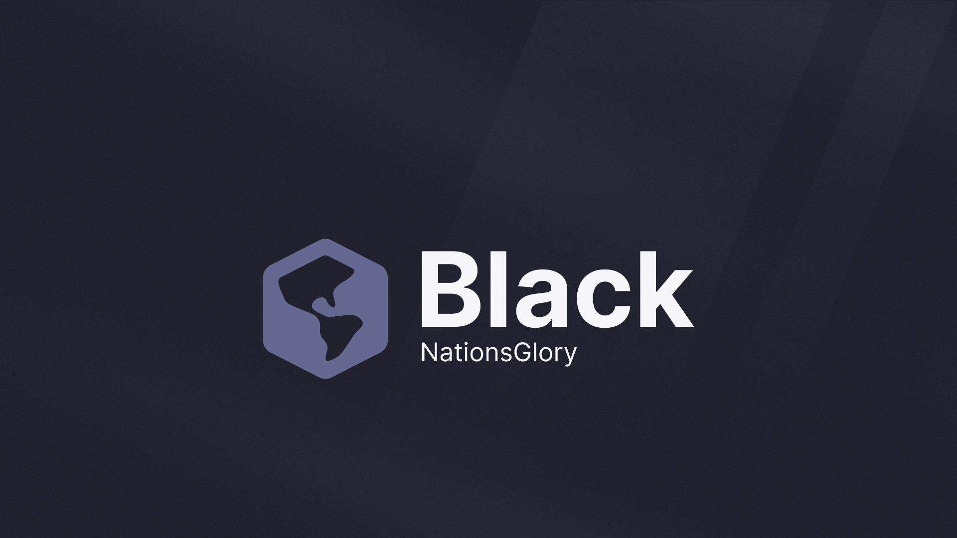 Discovery splash banner for NationsGlory Black Discord server