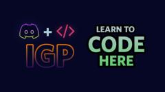 Discovery splash banner for IGP's Coding Villa Discord server