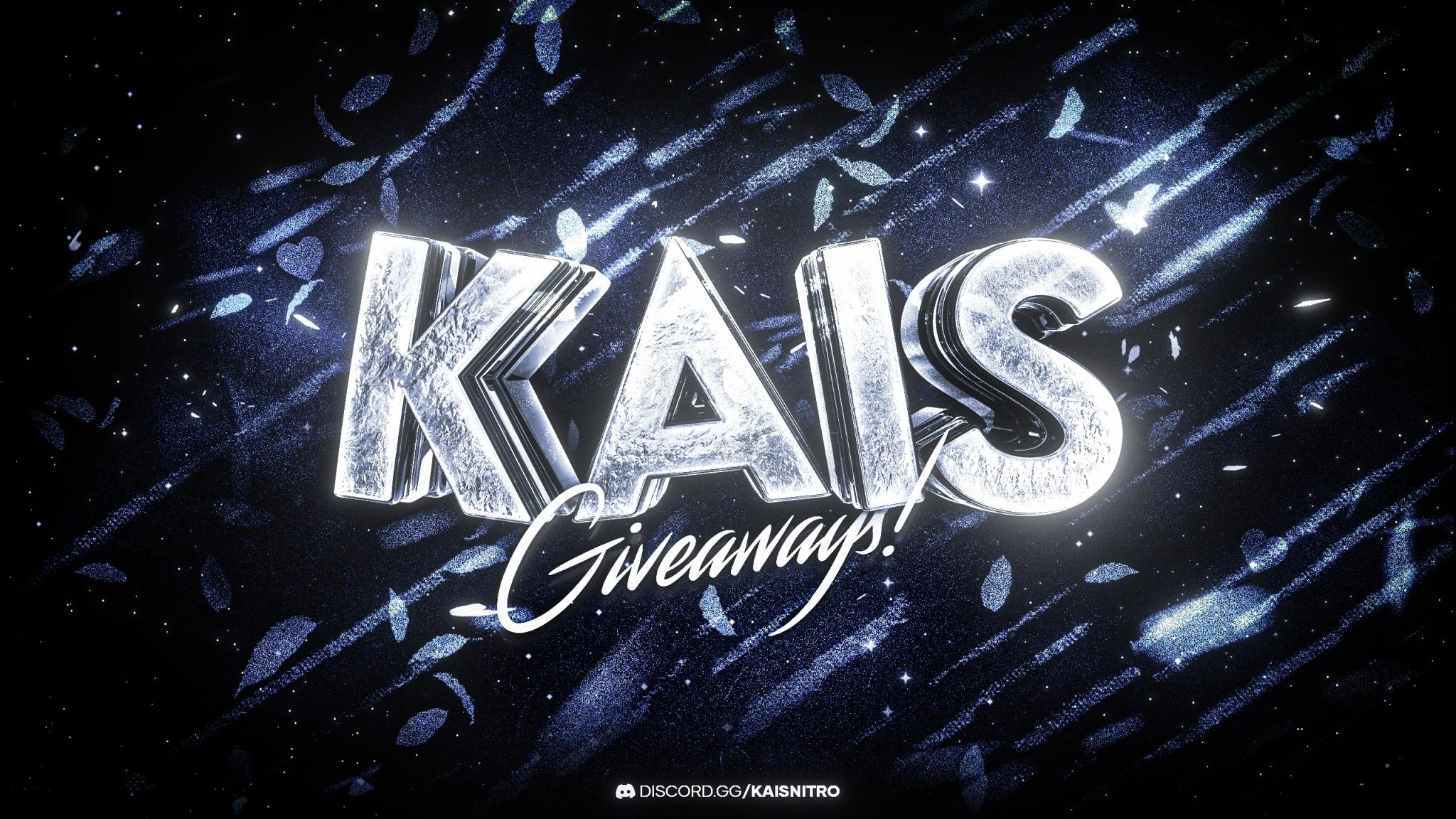 Discovery splash banner for Kai’s Nitro & Robux Giveaways + Chatting + Emojis Discord server