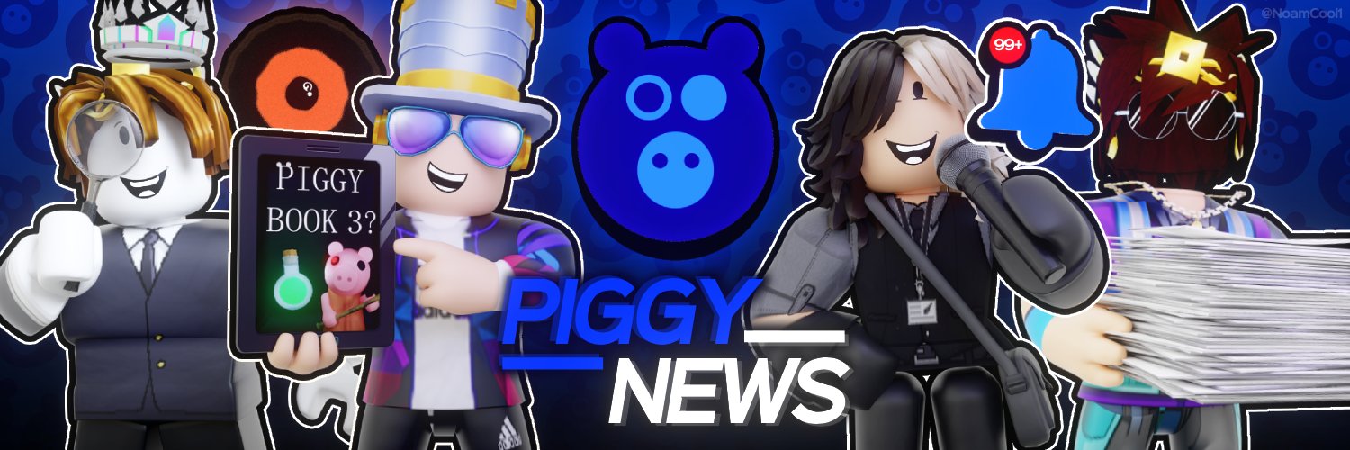 Discovery splash banner for Piggy News Discord server