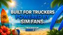 Discovery splash banner for TruckStopRadio 📻 Discord server
