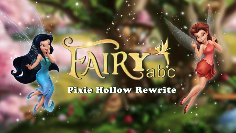 Discovery splash banner for FairyABC: Pixie Hollow Rewritten Discord server