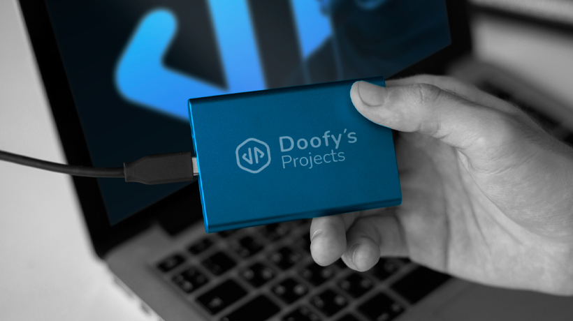 Discovery splash banner for Doofy's Projects Discord server