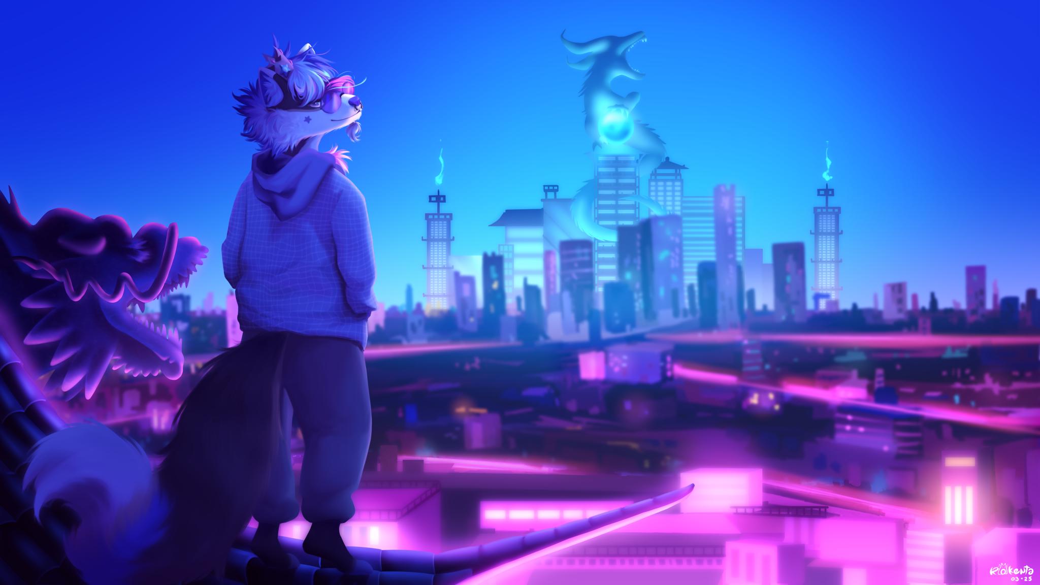 Discovery splash banner for The Furry Assembly Discord server