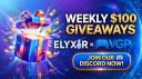 Discovery splash banner for Elyxir & VGP Discord server