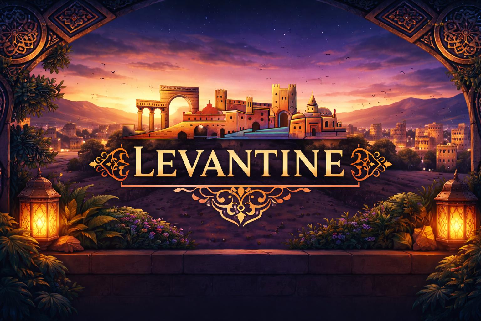 Discovery splash banner for Levantine Discord server