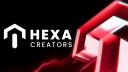 Discovery splash banner for HexaCreators | Comunidad Discord server