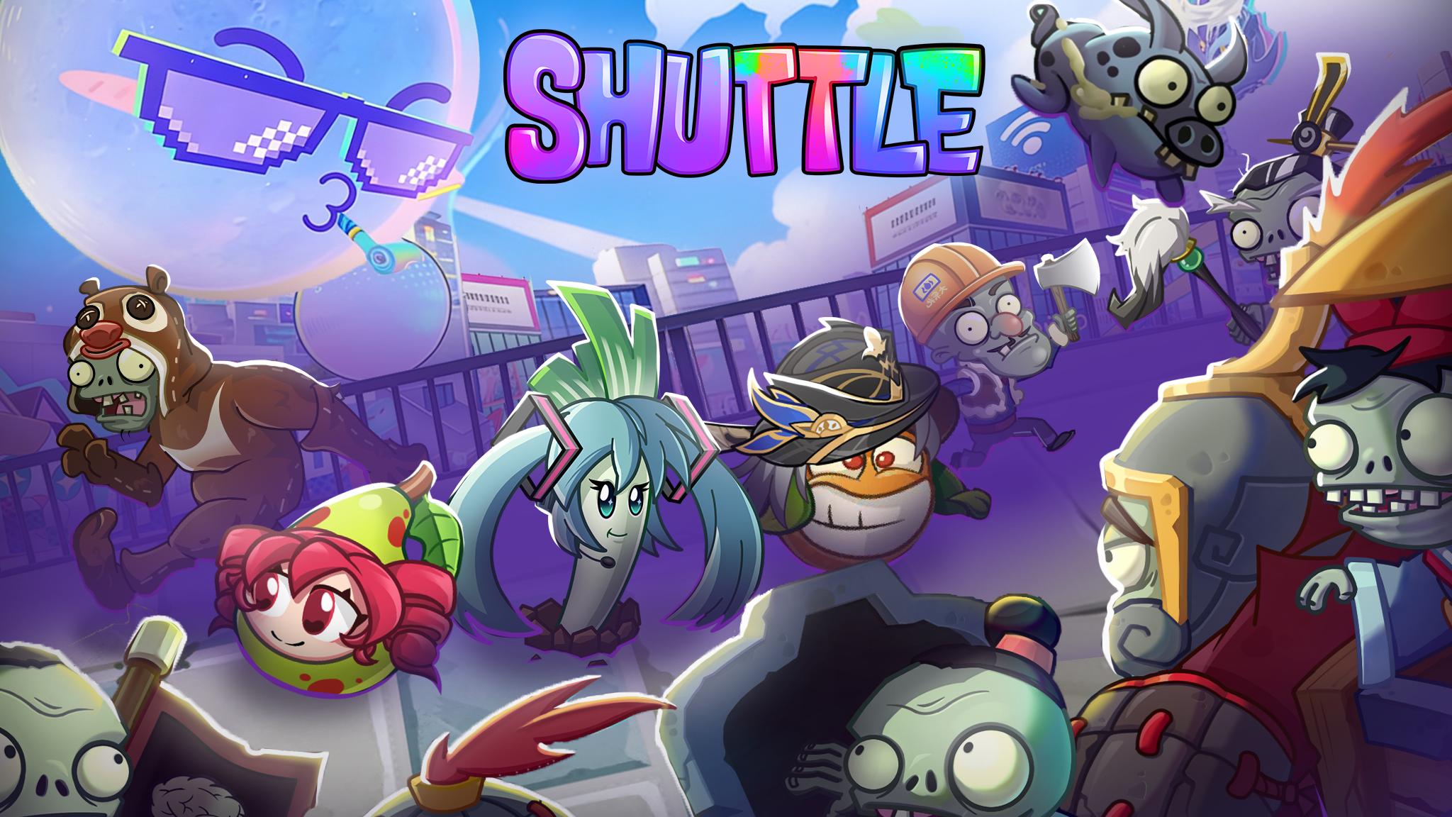 Discovery splash banner for PvZ 2: SHUTTLE Official Discord server