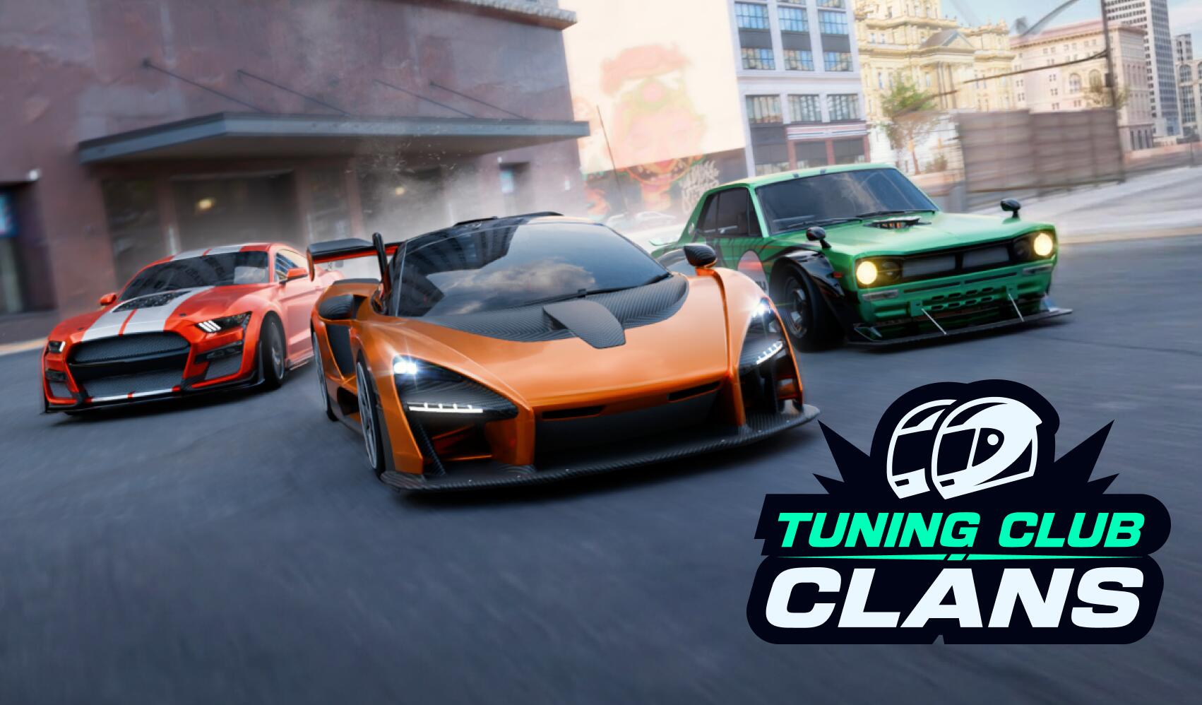 Discovery splash banner for Tuning Club Official Discord server