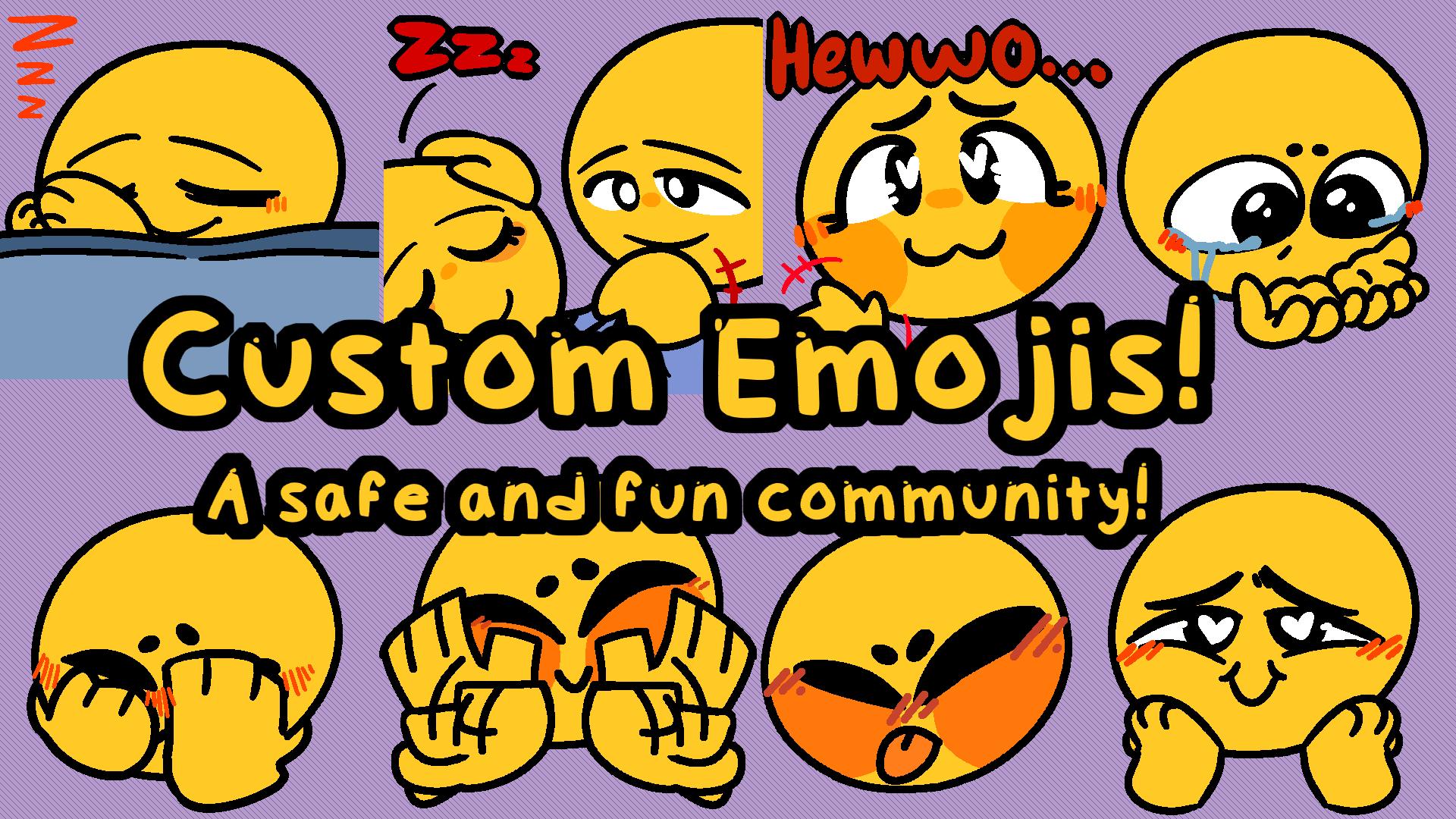 Discovery splash banner for Paradox-Productions / Custom-Emojis Discord server