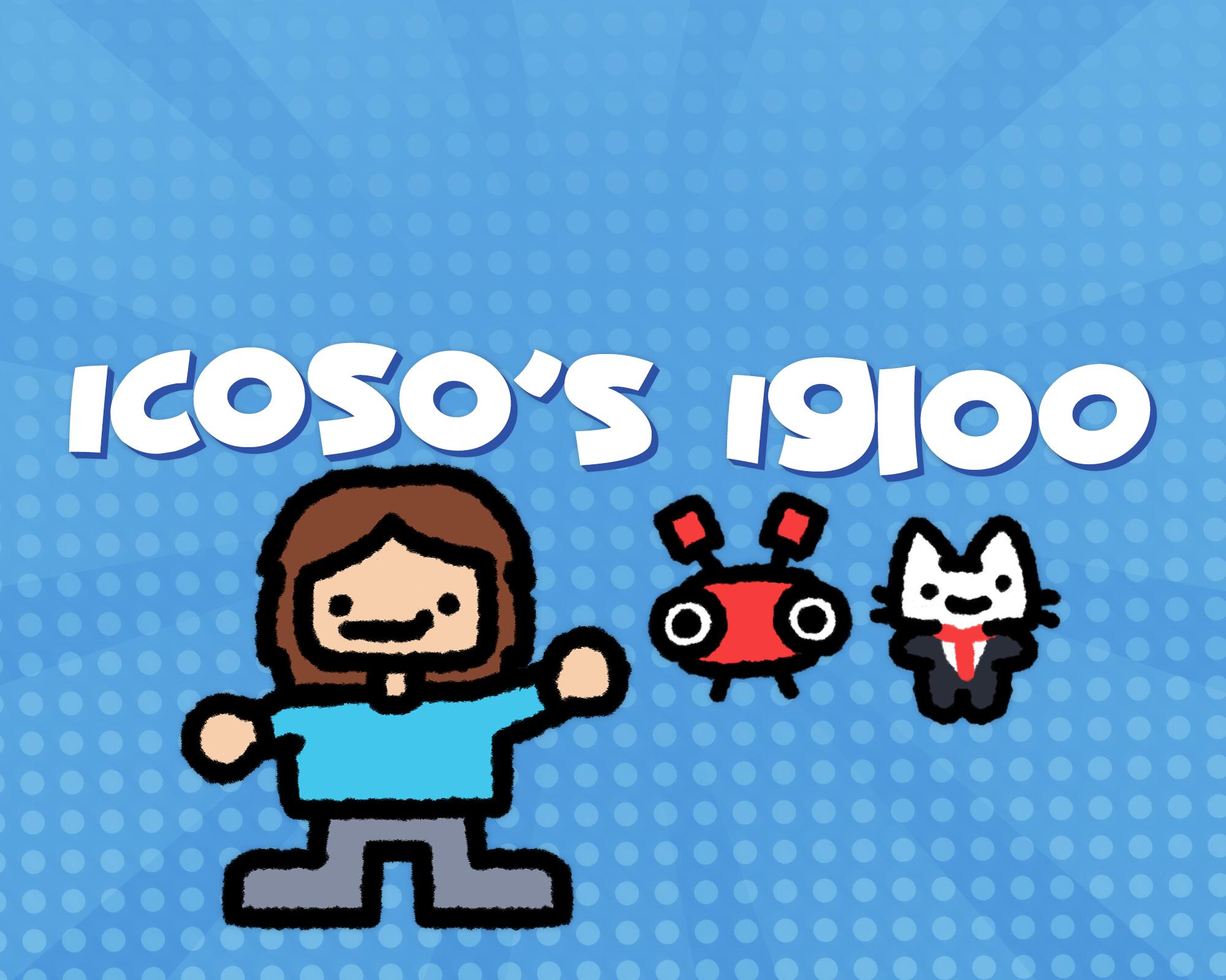 Discovery splash banner for Icoso's Igloo Discord server