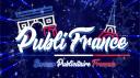Discovery splash banner for PubliFrance | Recrute Staff Discord server