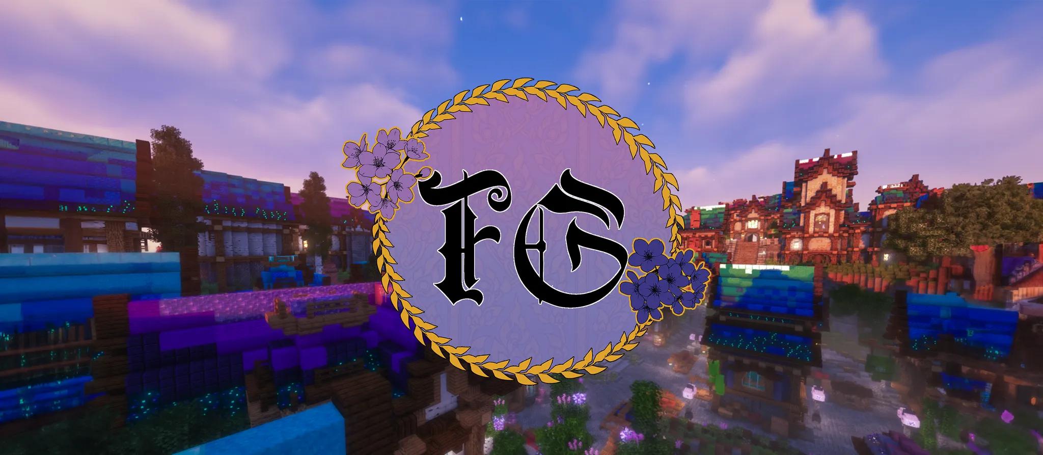 Discovery splash banner for Fey's Gate Discord server