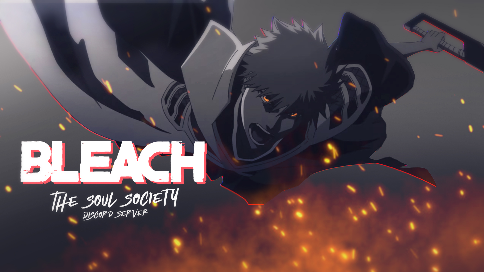 Discovery splash banner for The Soul Society Discord server