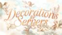 Discovery splash banner for Decorations For Servers Discord server