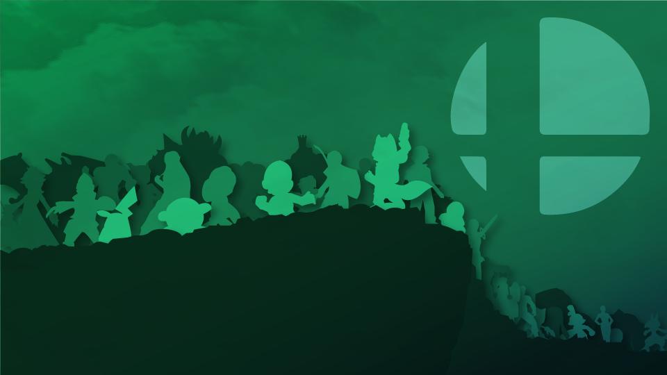 Discovery splash banner for SSBU Training Grounds Discord server