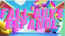 Discovery splash banner for Fall Guys Español. Discord server