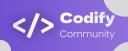 Discovery splash banner for Codify Discord server