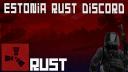 Discovery splash banner for Estonia Rust Discord server