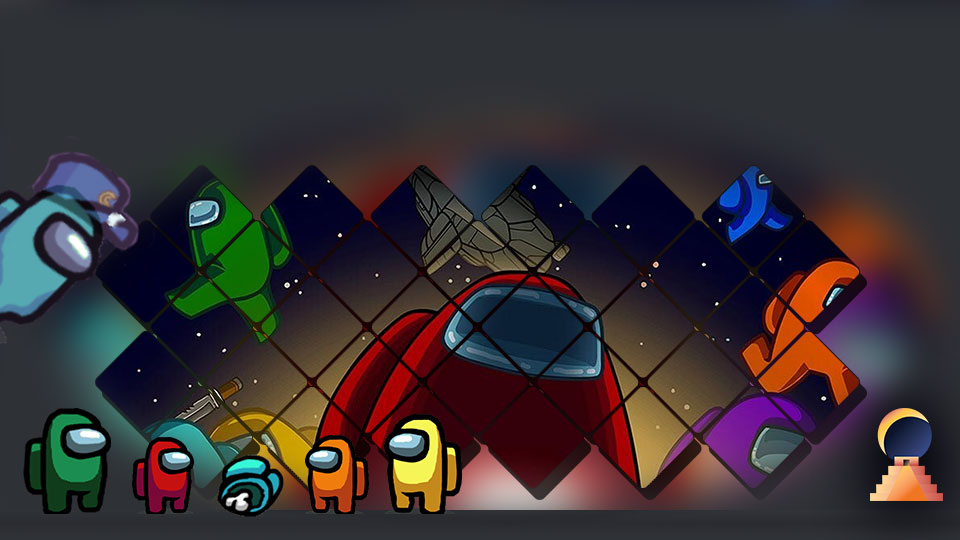 Discovery splash banner for Among Us - Deutsch - Zenial.net - Among Us 3D Discord server