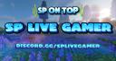 Discovery splash banner for SP LIVE GAMER Discord server