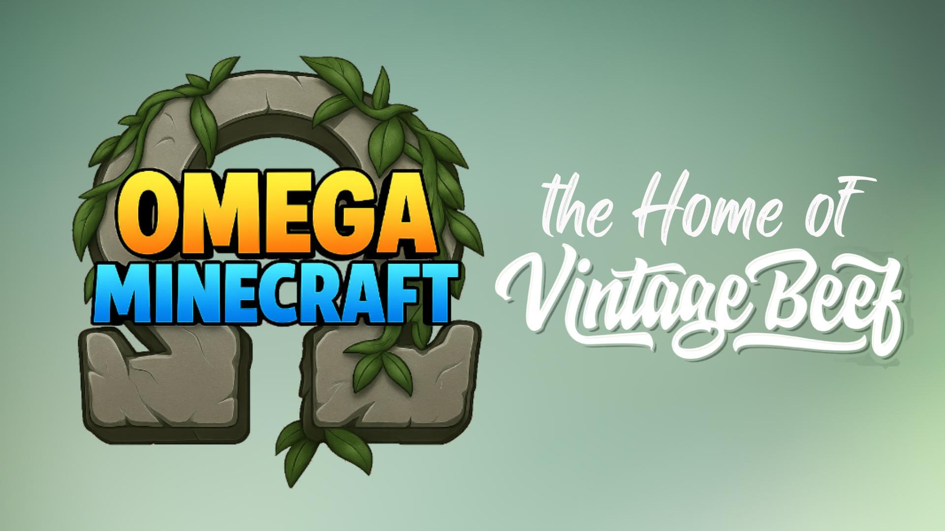 Discovery splash banner for OmegaMinecraft Discord server