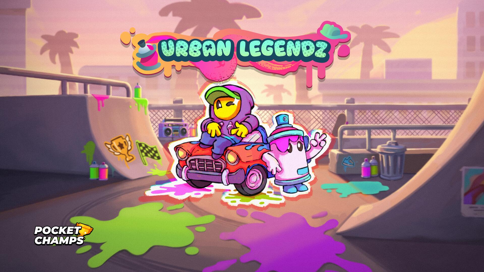 Discovery splash banner for Pocket Champs Discord server
