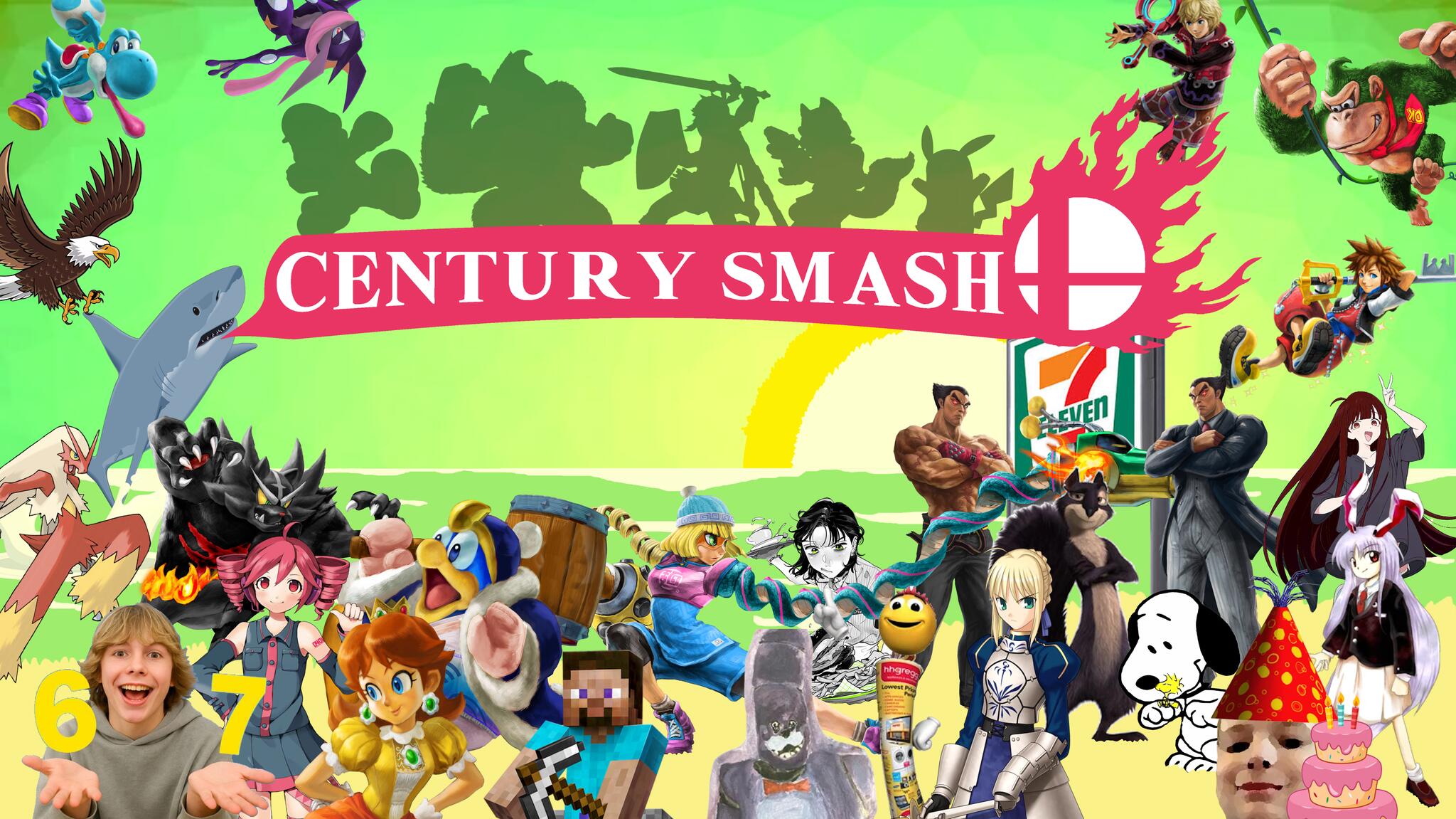 Discovery splash banner for ☆ Century Smash ☆ Discord server