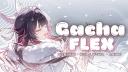 Discovery splash banner for Gacha FLEX Genshin & Anime Discord server