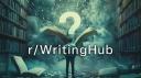 Discovery splash banner for /r/WritingHub Discord server